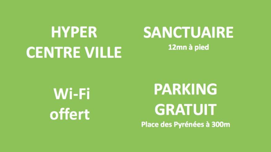 Le Montferrat - 65M2 - 2 Chambres - Rue De La Grotte - Hyper Centre Lourdes Exterior photo